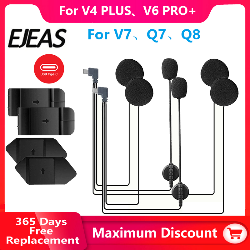 Usb C Earphone - Original earphone For EJEAS V6 PRO+/V4PLUS