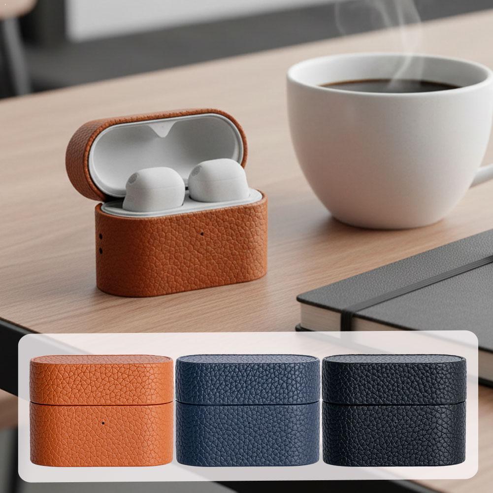 Genuine Leather Fine Grain Cas - Earphone Foam Tip avis et prix