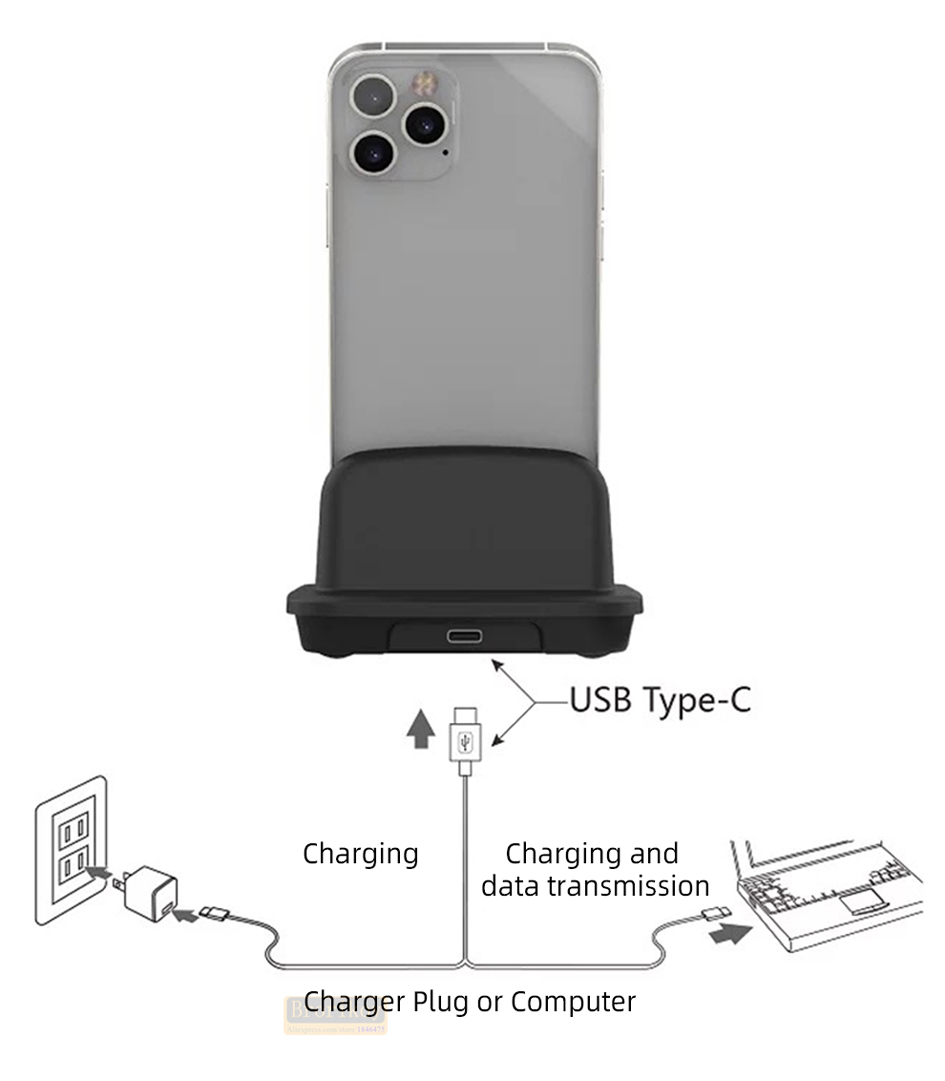 Wireless Charging Stand 120W U - Usb C Earphone avis et prix