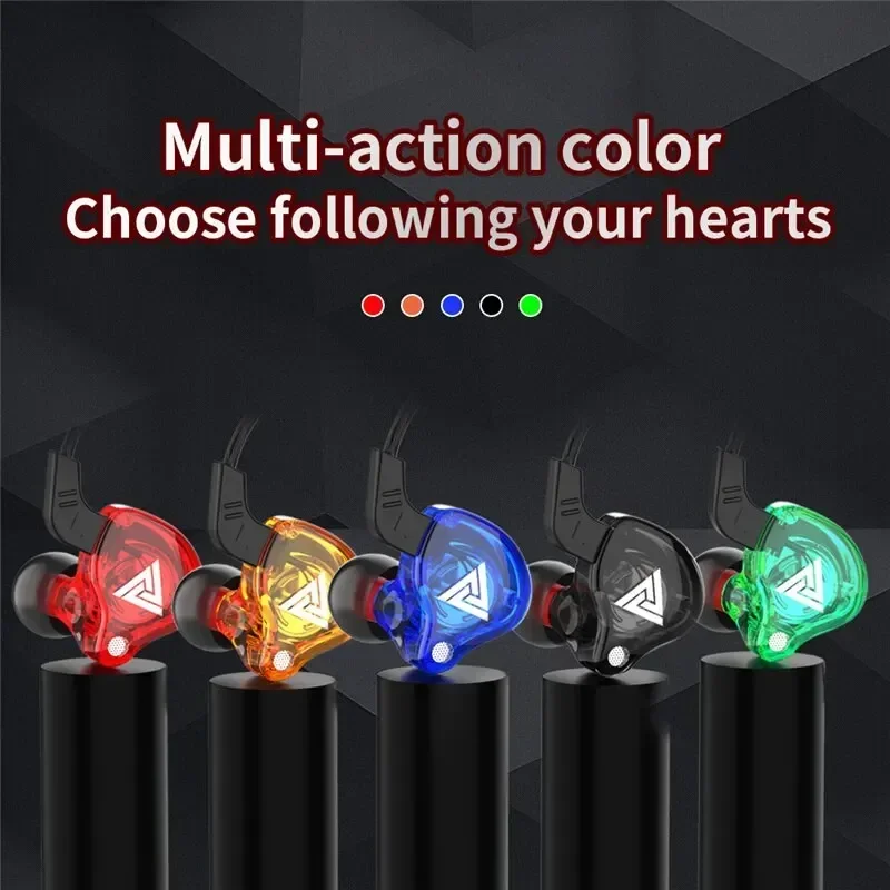 Original QKZ AK6 Copper Driver - Wired Earphone Mic avis et prix