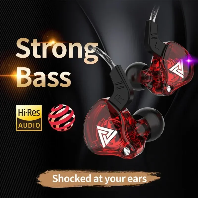 Original QKZ AK6 Copper Driver - Wired Earphone Mic avis et prix