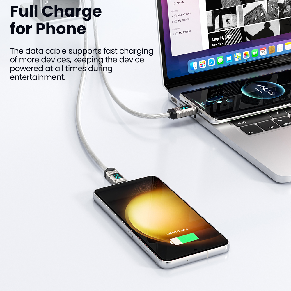 Toocki PD 66W USB C Cable 6A D - Usb C Earphone avis et prix