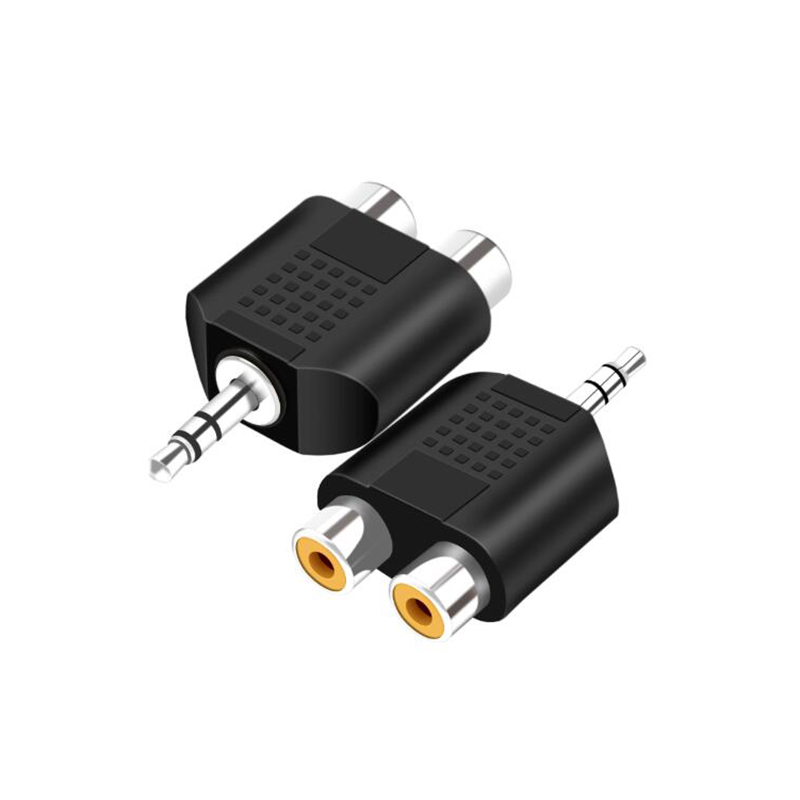 1/2/4pcs 3.5 mm Jack Stereo AU - Earphone Splitter Jack avis et prix
