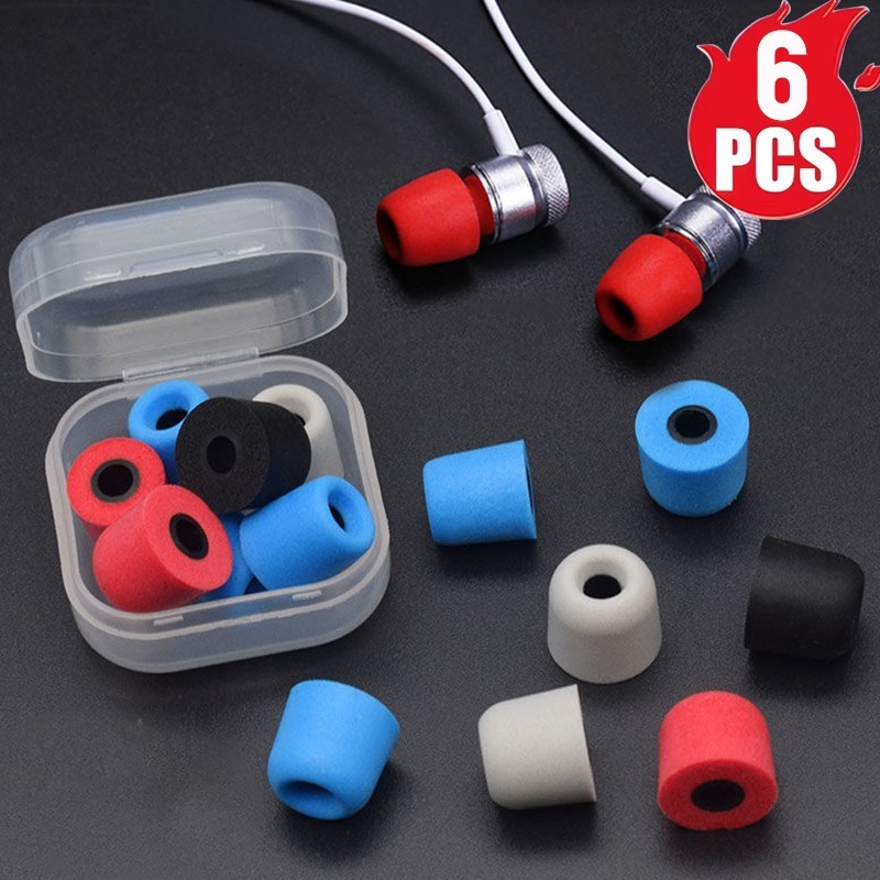 1-6Pair Soft Memory Foam Earbu - Earphone Foam Tip avis et prix
