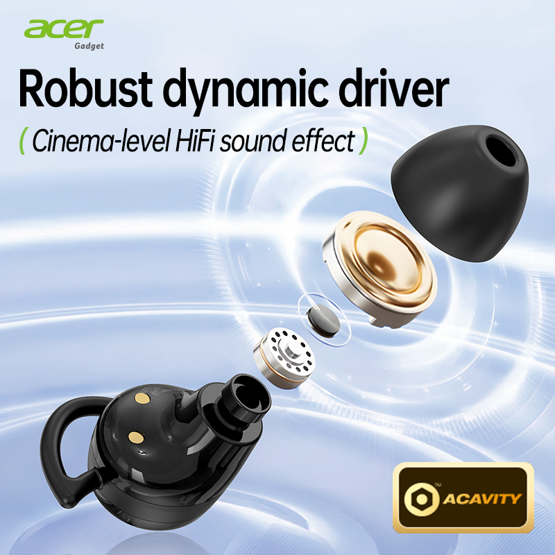 Original Acer OHR557 In Ear Bl - Sports Earphone Hook avis et prix