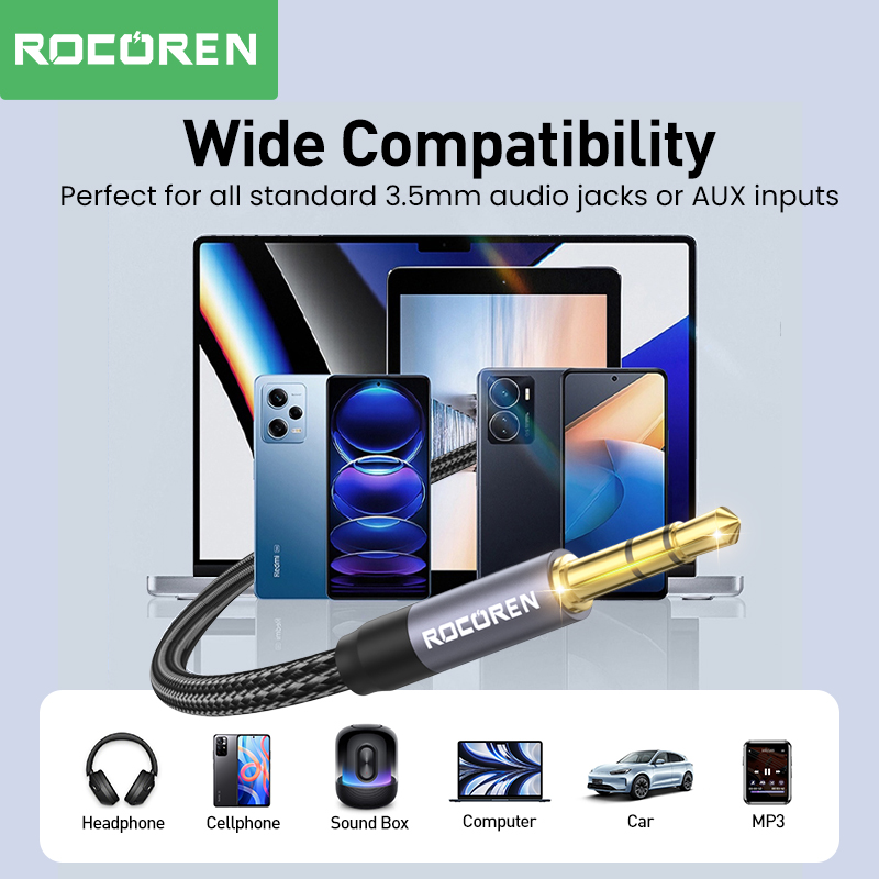 Rocoren 3.5mm Jack Audio Cable - Cable Extension 3.5 avis et prix