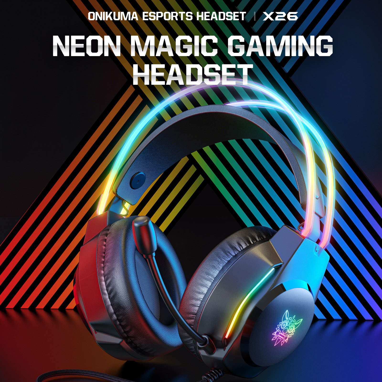 ONIKUMA X26 Wired Headphone wi - Gaming Headset Rgb avis et prix