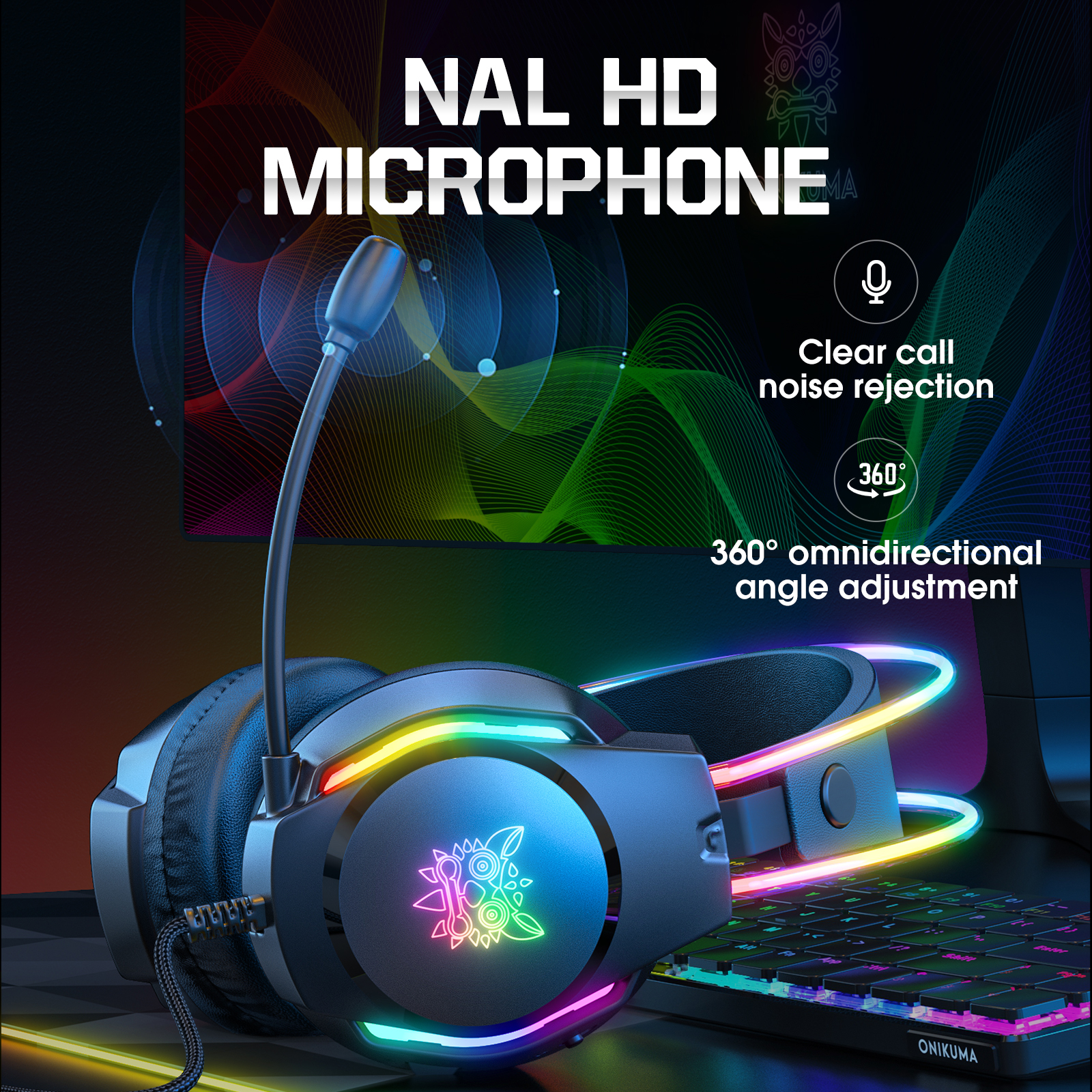 ONIKUMA X26 Wired Headphone wi - Gaming Headset Rgb avis et prix