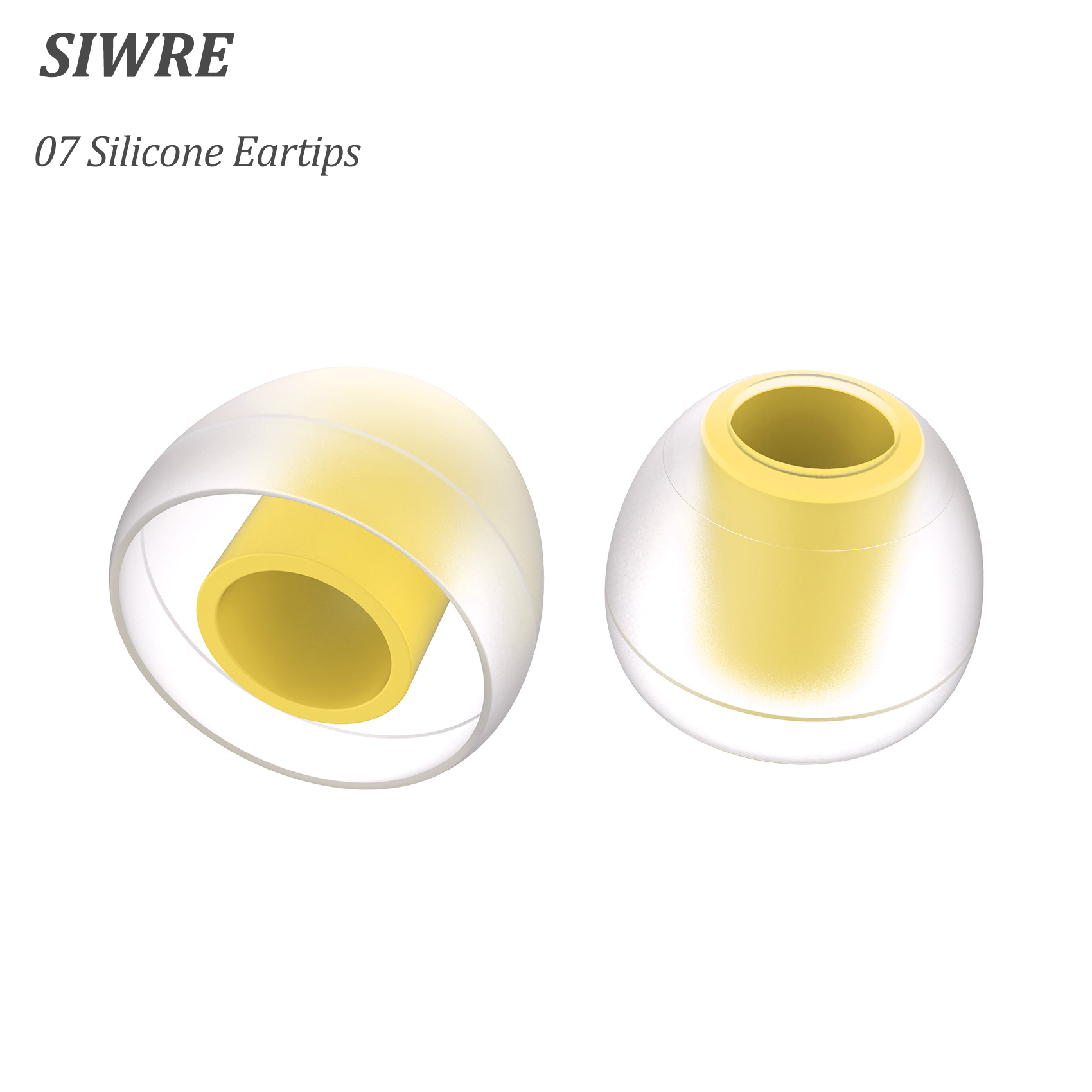 SIWRE 07 Silicone Eartips For  - In Ear Monitor Iem avis et prix