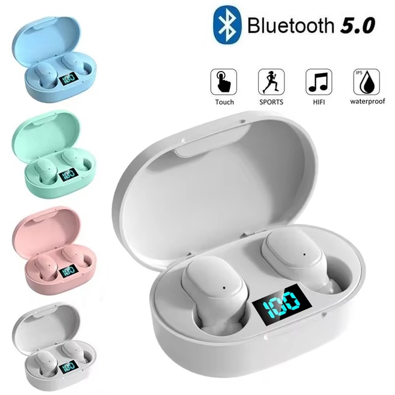 A6S TWS Earphone Wireless Blue - Wireless Earbuds Tws avis et prix