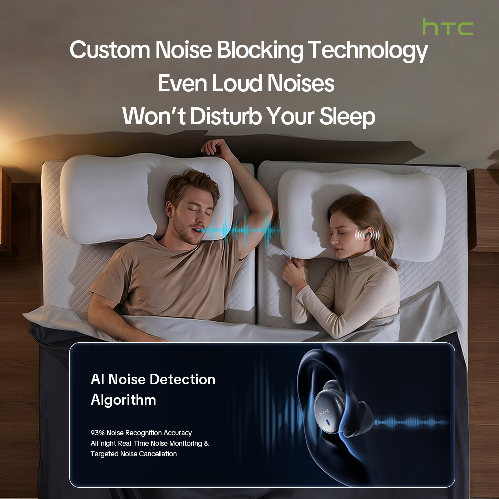 HTC NE92 Wireless Bluetooth 6. - Earbuds Charging Case avis et prix