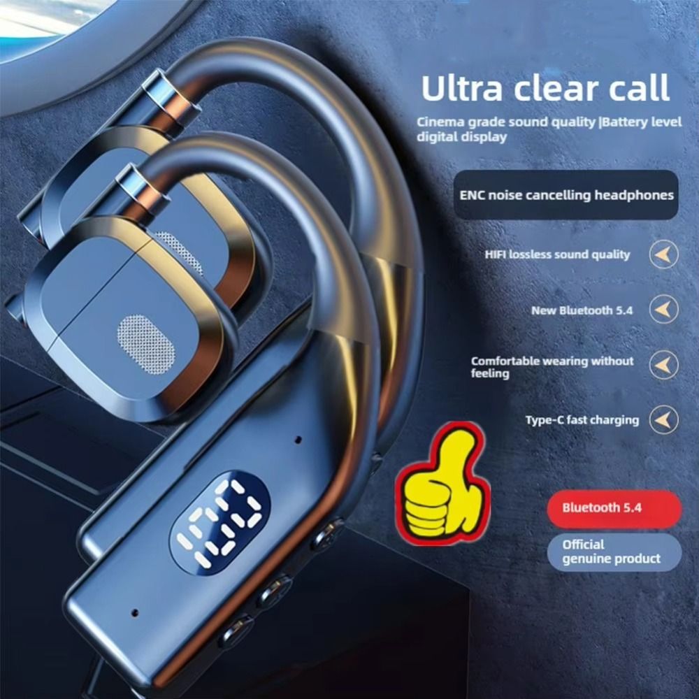 New Bluetooth 5.4 Wireless Blu - Bluetooth Headset On Ear avis et prix