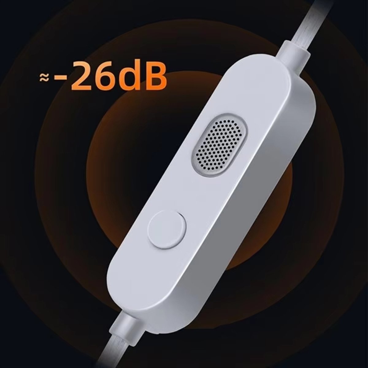 ABAN  Headphone Cord M2 Dual M - Wired Earphone Mic avis et prix
