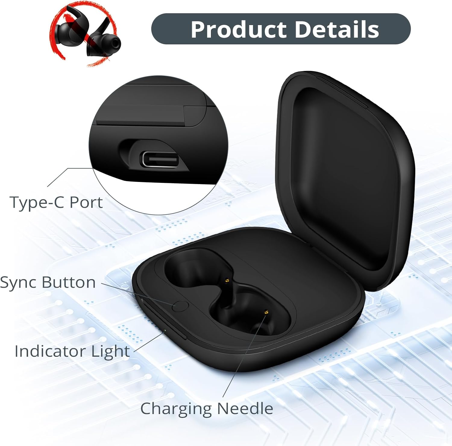 700mAh Battery Earphone Chargi - Usb C Earphone avis et prix