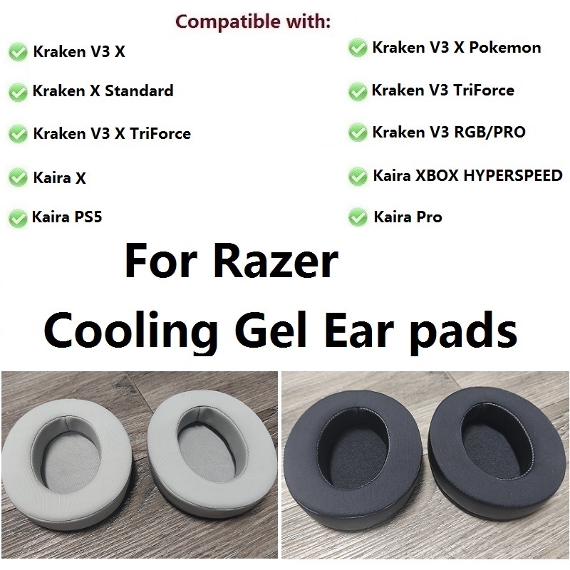 Cooling Gel ear pads For Razer - Gaming Headset Rgb avis et prix