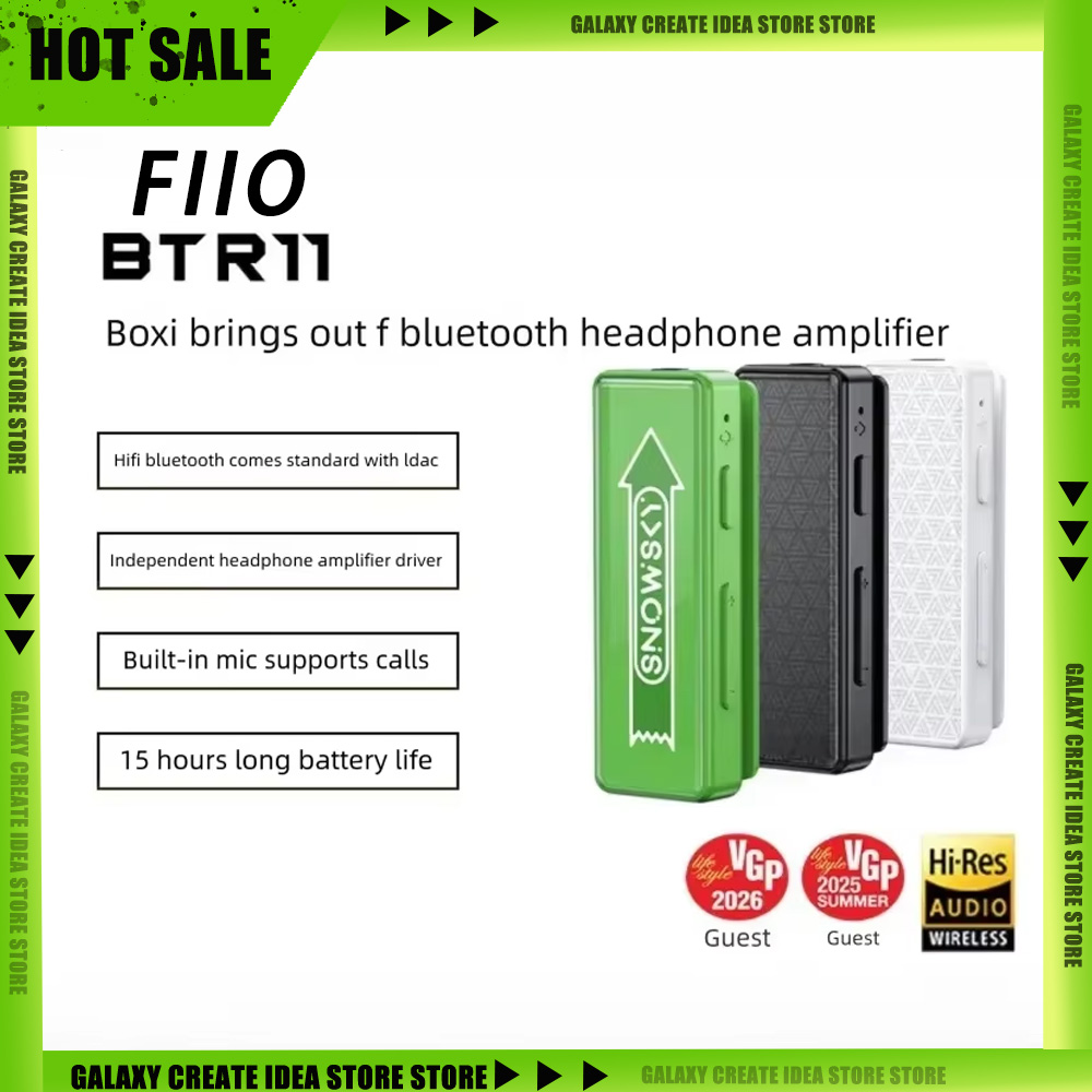 FiiO BTR11 Bluetooth Audio Rec - Wired Earphone Mic avis et prix