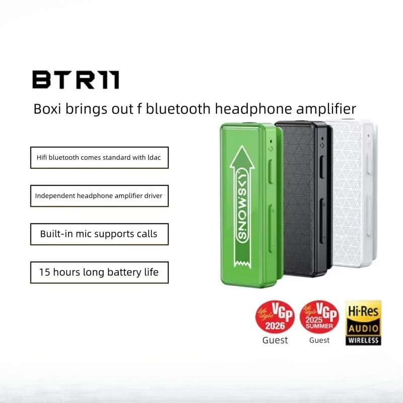 FiiO BTR11 Bluetooth Audio Rec - Wired Earphone Mic avis et prix