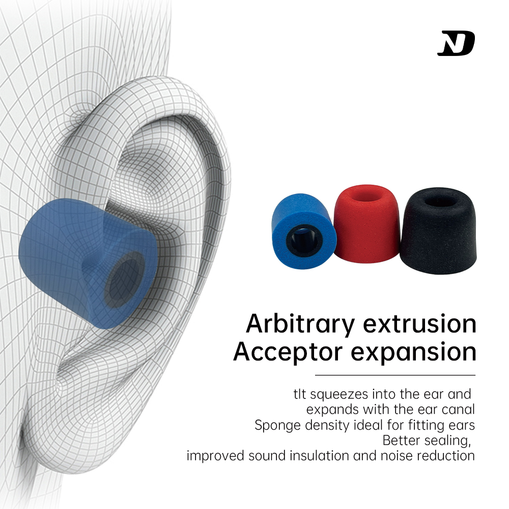 ND sponge tip KT changing soun - Earphone Foam Tip avis et prix