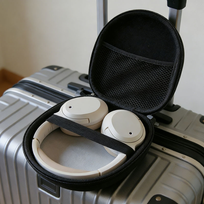 Multi-Functional Black EVA Har - Headphone Case Hard avis et prix