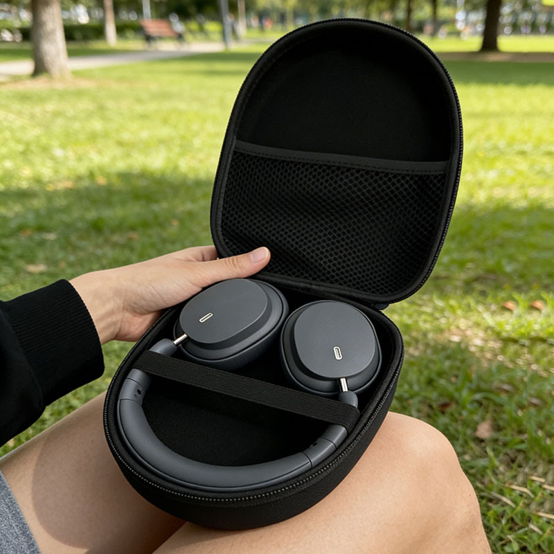 Multi-Functional Black EVA Har - Headphone Case Hard avis et prix