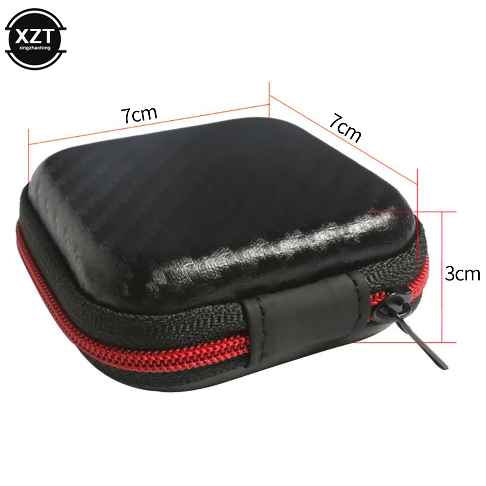 Headphone Bag Mini Zipper Squa - Earbuds Charging Case avis et prix