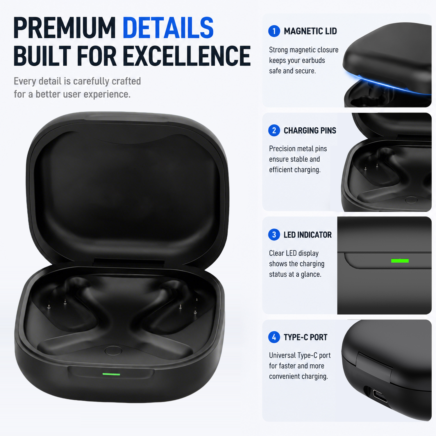 Replacement Charging Case For  - Earbuds Charging Case avis et prix