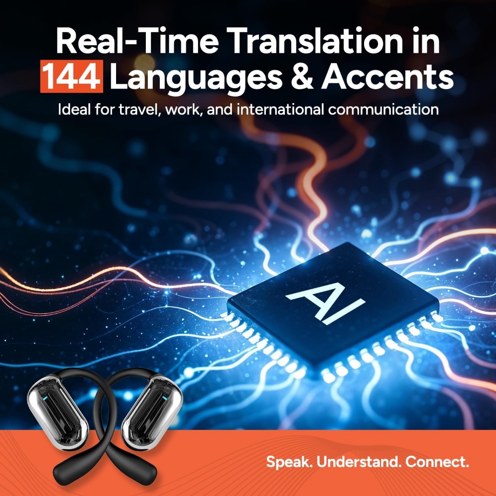 Real-Time Translation Earbuds: - Noise Cancelling Headphone avis et prix