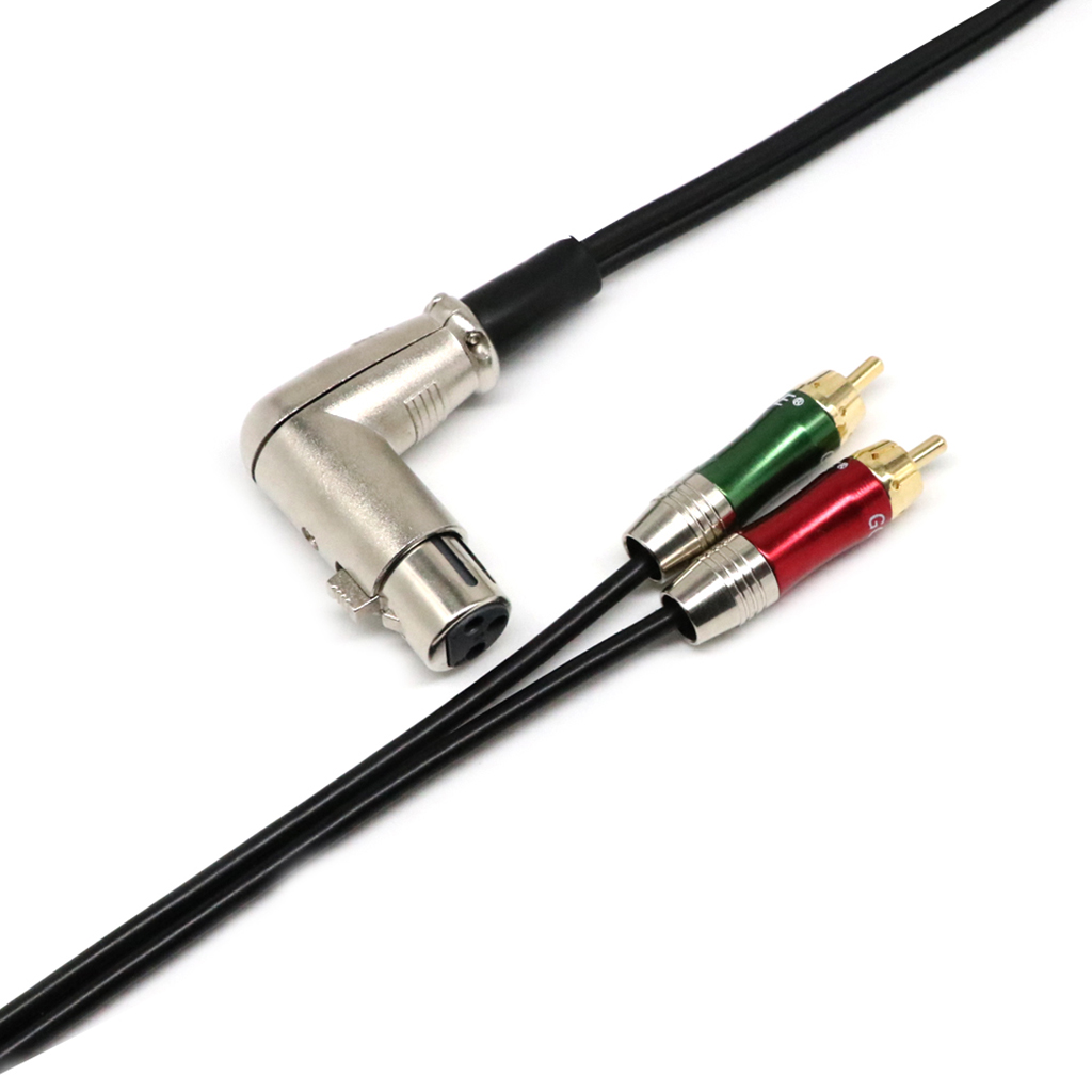 Metal XLR Female to RCA Adapte - Audio Splitter Y avis et prix