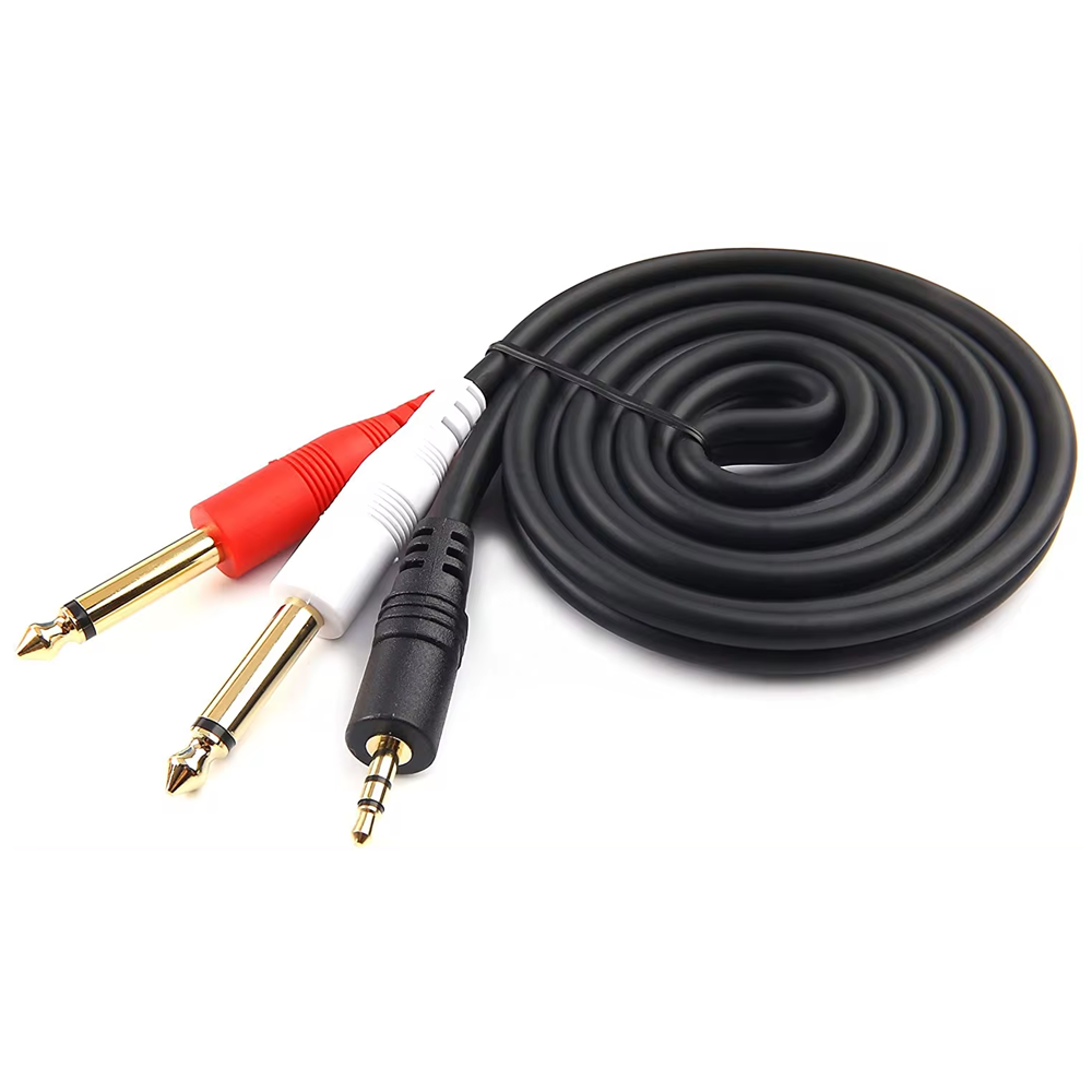 3.5mm TRS to Dual 6.35mm TS Y  - Audio Splitter Y avis et prix