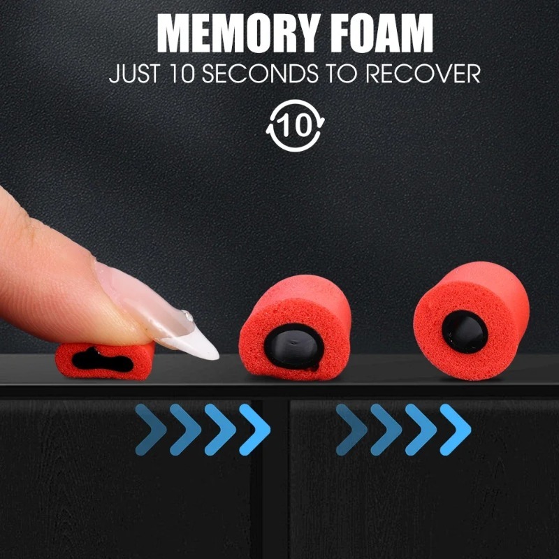 Ear Tips Memory Foam Sponge fo - Earphone Foam Tip avis et prix