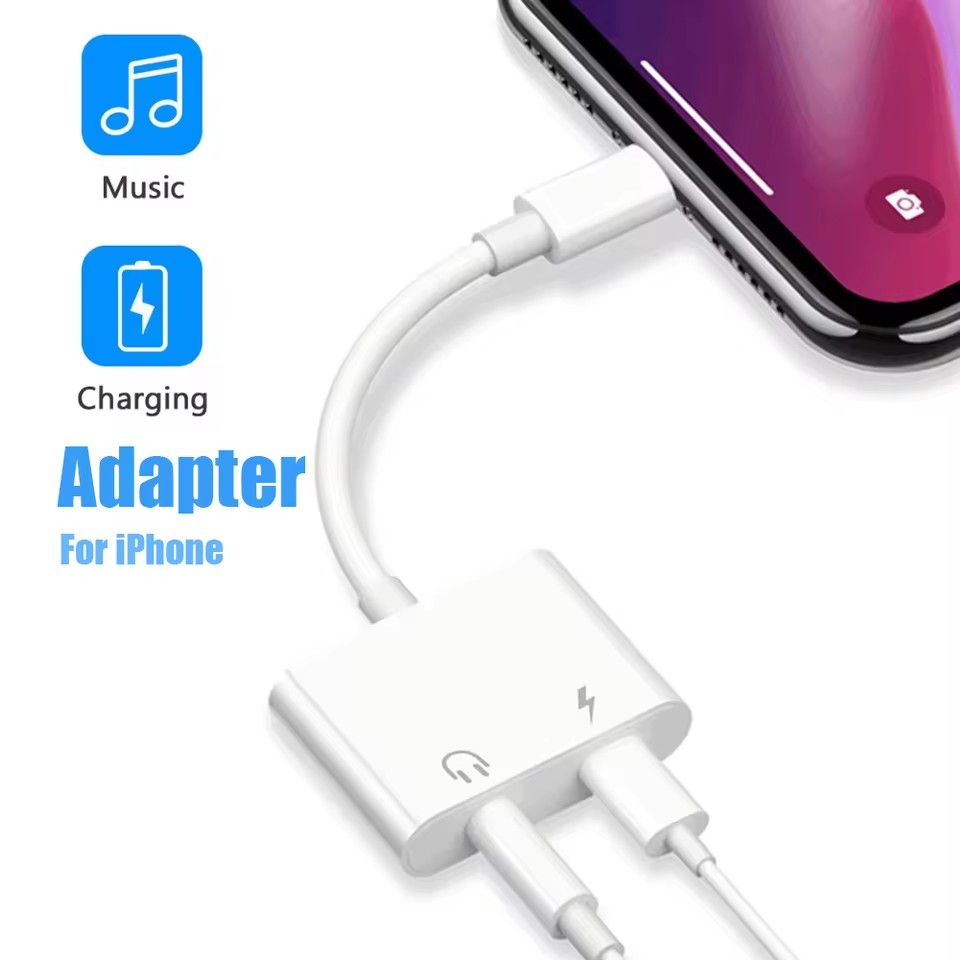 2 in 1 iOS to 3.5mm Jack Audio - Earphone Splitter Jack avis et prix
