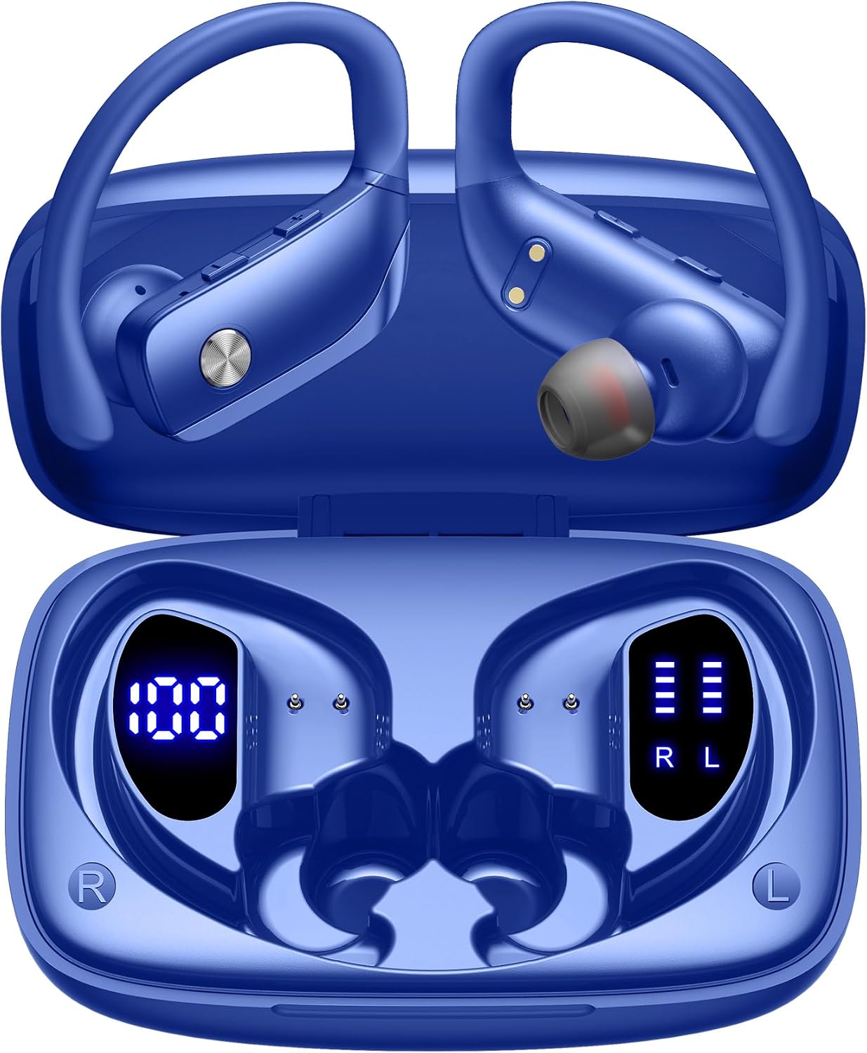 Wireless Earbuds with 80H Play - Sports Earphone Hook avis et prix