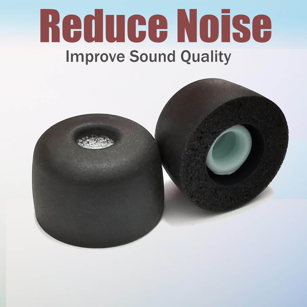 6PCS  Memory Foam Ear Tips Cus - Earphone Foam Tip avis et prix