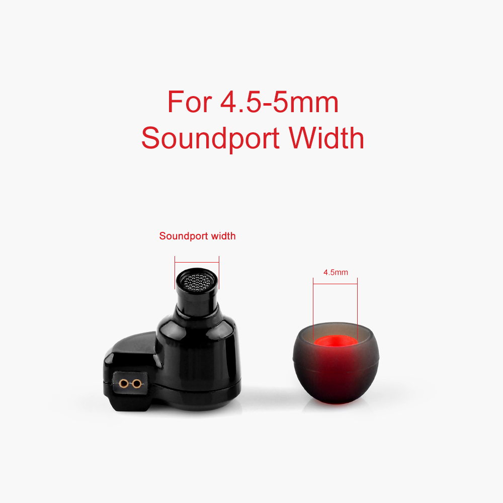 KZ TRN QKZ 3Pairs (6pcs) Spong - Earphone Foam Tip avis et prix